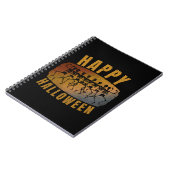 HAPPY HALLOWEEN DANCING SKELETON NOTITIEBOEK (Linkerzijde)