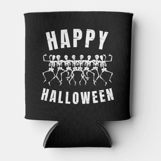 HAPPY HALLOWEEN DANCING SKELETONS BLIKJESKOELER (Voorkant)