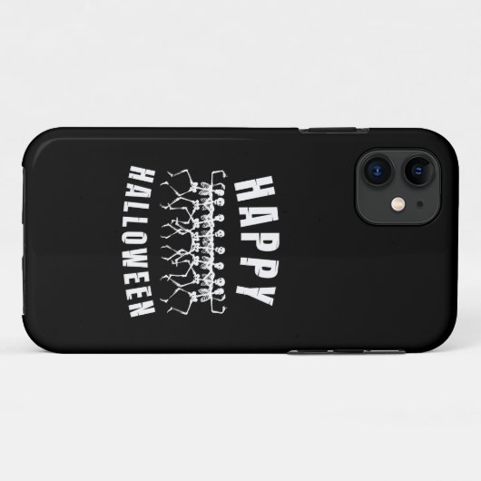 HAPPY HALLOWEEN DANCING SKELETONS Case-Mate iPhone CASE (Achterkant (horizontaal))