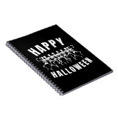 HAPPY HALLOWEEN DANCING SKELETONS NOTITIEBOEK (Rechterzijde)