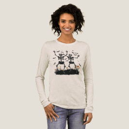 Happy Halloween Dancing Skeletons T-shirt | grappi