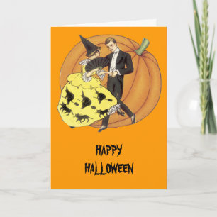Happy Halloween - dans de hele nacht weg Kaart