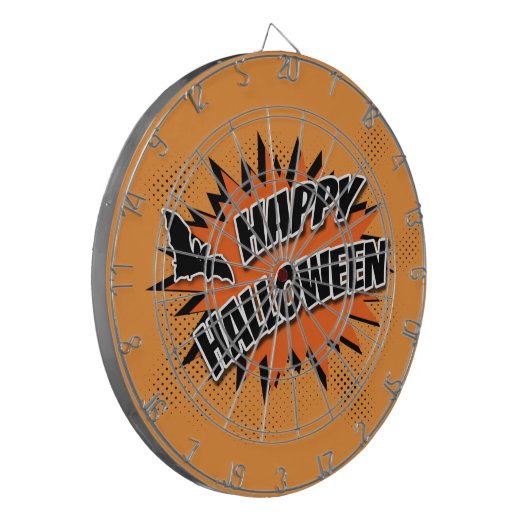 Happy Halloween Dartbord (Voorkant Links)