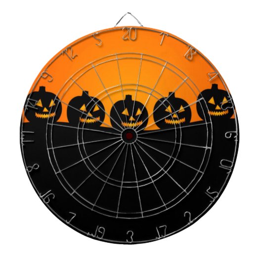 Happy Halloween Dartbord (Voorkant)