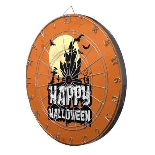 Happy Halloween Dartbord (Voorkant Rechts)