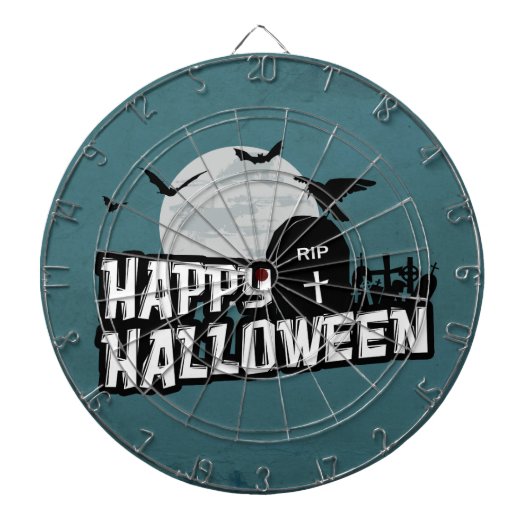 Happy Halloween Dartbord (Voorkant)