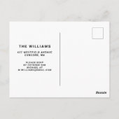 Happy Halloween | De Uitnodigingsschaal van de Par Briefkaart (Achterkant)