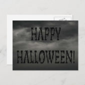 Happy Halloween Deadworld Tekst Briefkaart (Voorkant / Achterkant)