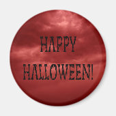 Happy Halloween Deadworld Tekst Magneet (Voorkant)