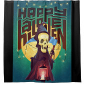 Happy Halloween Death Douchegordijn (Voorkant)