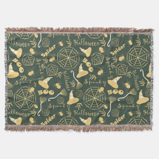Happy Halloween Deken (Voorkant)