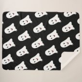 Happy Halloween deken voor kinderen (Voorkant (horizontaal))