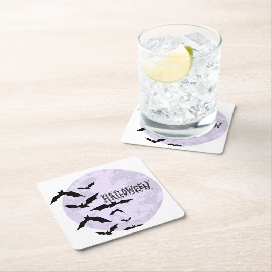 Happy Halloween Dessonders van papier Kartonnen Onderzetters (Insitu)