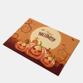 Happy Halloween Deurmat (Schuin)