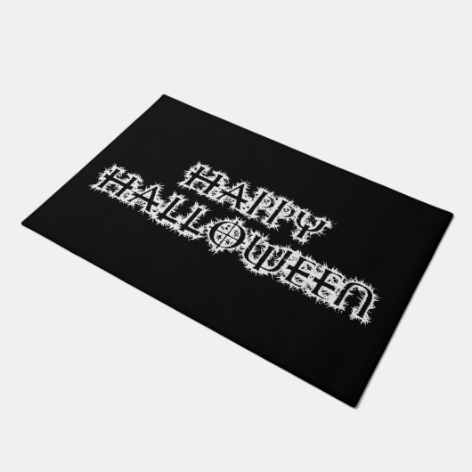 Happy Halloween Deurmat (Schuin)