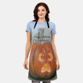 Happy Halloween die Jack O Lantern Pumpkin filmt Schort (Gedragen)