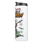 Happy Halloween Disgued Dragon Thermosbeker (Geroteerd rechts)