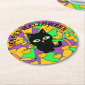 Happy Halloween Disposable Party Onderzetters (Gebogen)