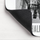 Happy Halloween. Distressed skull Muismat (Hoek)