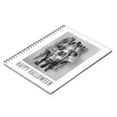 Happy Halloween. Distressed skull Notitieboek (Linkerzijde)