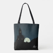 Happy Halloween Dog Tote Bag (Achterkant)