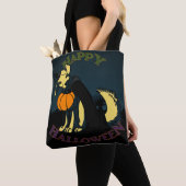 Happy Halloween Dog Tote Bag (Dichtbij)