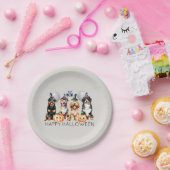 Happy Halloween Dogs Papieren Bordje (Feest)