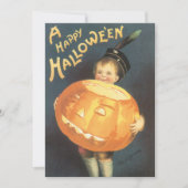  Happy Halloween door Ellen Clapsaddle Party Kaart (Voorkant)