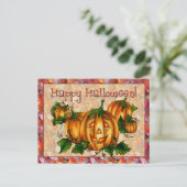 HAPPY HALLOWEEN door SHARON SHARPE Briefkaart (Staand voorkant)