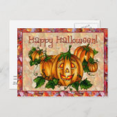 HAPPY HALLOWEEN door SHARON SHARPE Briefkaart (Voorkant / Achterkant)