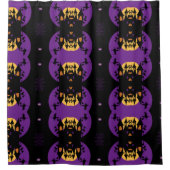 Happy Halloween Douchegordijn (Voorkant)