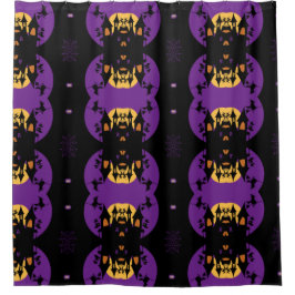 Happy Halloween Douchegordijn