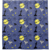 Happy Halloween Douchegordijn (Voorkant)