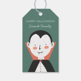 Happy Halloween Dracula Cadeaulabel