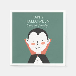 Happy Halloween Dracula Servet