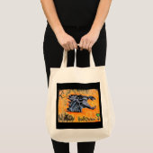 Happy Halloween Dragon Fire Tote Bag (Voorkant (product))