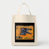 Happy Halloween Dragon Fire Tote Bag (Voorkant)
