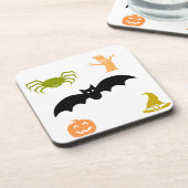Happy Halloween Drankjes Onderzetter (Linkerzijde)