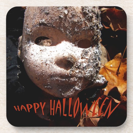 Happy Halloween Drankjes Onderzetter (Voorkant)