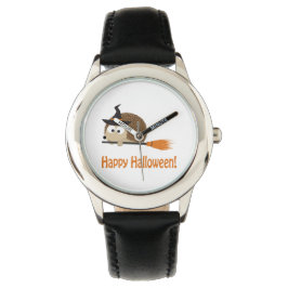 Happy Halloween! Egel Witch Horloge