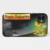 Happy Halloween en Flowers - Case-Mate iPhone Case (Achterkant (horizontaal))