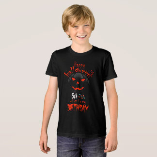 Happy Halloween en ja, het is mijn 5e verjaardag Tri-Blend Shirt