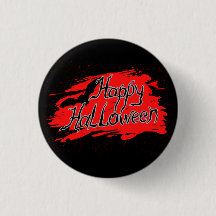 Happy Halloween enge zwarte pin, bloederige Access