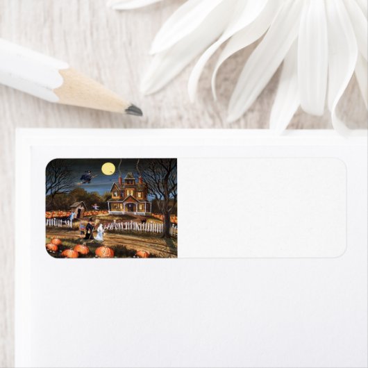 Happy Halloween Etiket (Insitu)