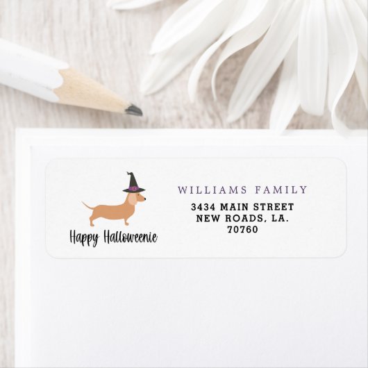 Happy Halloween Etiket (Insitu)