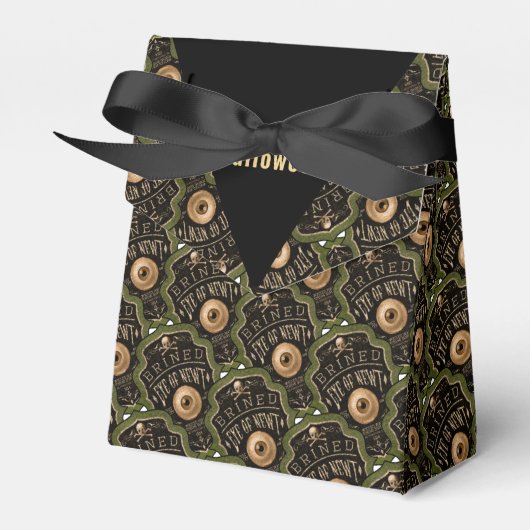 Happy Halloween  "EYE OF NEWT" Bedankdoosjes (Voorkant Zijde)