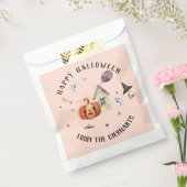 Happy Halloween Familie behandelt Aangepaste Parti Bedankzakje (Gezegeld)