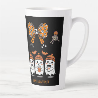 Happy Halloween – fantômes café mignons Latte Mok