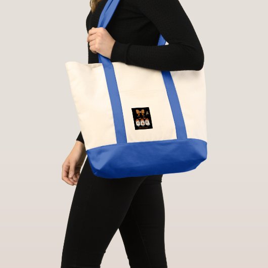 Happy Halloween – fantômes café mignons Tote Bag (Voorkant (product))