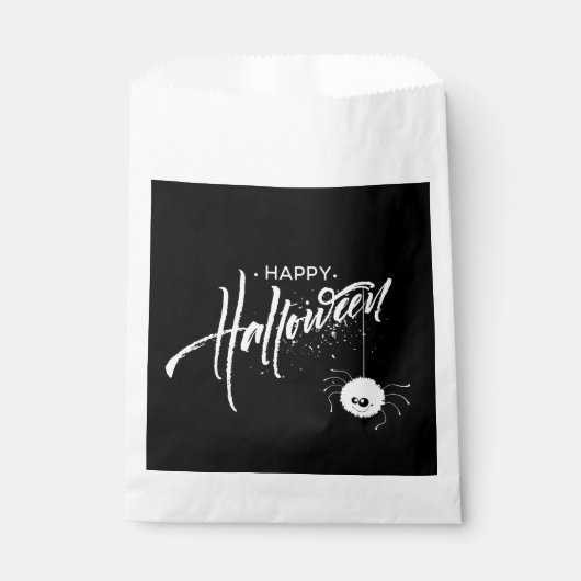 Happy Halloween Favor Bag Bedankzakje (Voorkant)